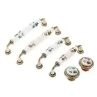 Vintage Rural Pull Knobs Handles Wardrobe Drawer Cupboard Door Cabinet Decor