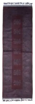 Vintage Hand-knotted Runner Rug 2'10" x 9'2" Traditional Wool Carpet