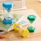 Student Timer Sand Clock Quicksand Bottle Ornaments Hexagonal Hourglass