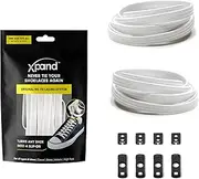 [Xpand] No Tie Shoelaces System with Elastic Laces - One Size Fits All Adult and Kids Shoes.