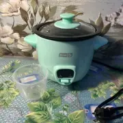 Mini Aqua Rice Cooker Nonstick Interior Easy To Store New Without Box