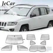 8pcs Set Folding Windshield Visor Sunshade UV Protector For Jeep Compass 2007-16 (for: Jeep)