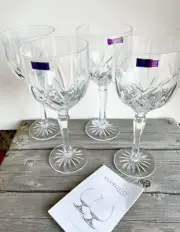 MARQUIS by Waterford Brookside All Purpose Wine Glasses Set of 6 8oz NEW IN BOX