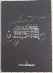 RARE LUXURY JAEGER LECOULTRE WATCH NOTEBOOK WRITERS BOUTIQUE JOURNAL SOFTCOVER!