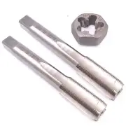 HSS M15x1mm Taper & Plug Tap & M15x1mm Hexagon Die Metric Thread Right Hand Set