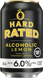 Hard Rated Lemon 6% Cans 330ml