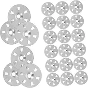 Cabilock 200Pcs Foam Insulation Board Washers Lightweight and Compact Load Washers for Efficient Insulation Projects for Construction and Renovation Use