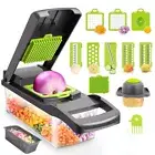 13-in-1 Vegetable Fruit Chopper Cutter Food Onion Veggie Dicer Slicer Kitchen