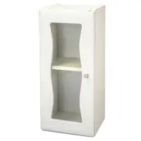 在飛比找momo購物網優惠-【Aaronation】時尚造型塑鋼單門浴櫃(GU-C100