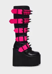 [Widow] Wicked Appetite For Destruction Platform Boots