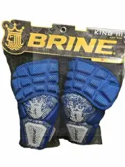 Brine King III Large Blue Lacrosse Arm Pad - LARGE