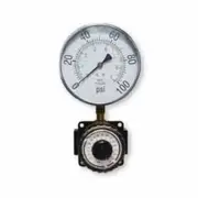 RTi R4DG Precision Regulator and Gauge, 1/2" Inlet/Outlet, 0-100 PSI, 4" Gauge