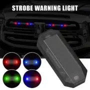Red&Blue LED Car Solar Light Motorcycle Tail Light Strobe Light Flashing Lamp