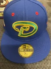 Arizona Diamondbacks Fitted Hat 7 1/2 New Era 59/50 Hatclub Lids Sneakertown Mia