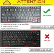 Cover for 2023 2022 Lenovo Thinkpad x1 Carbon Gen 10/11 14" T Colorful Keyboard