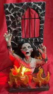 Mexico City Outside Art HOOS Anima Sola Spirit In Purgatory Flames Masterpiece