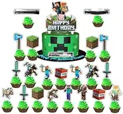 26pc Cake Toppers Cupcake Toppers cake decoration party cake supplies