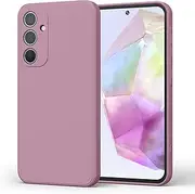 [Meliya] for Samsung Galaxy A35 5G Case, Soft Silicone Protection Shockproof Phone Case Cover for Samsung Galaxy A35 5G (Purple)