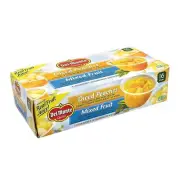 DEL MONTE 16-Count Diced Peaches and Mixed Fruit Cups, 4 oz Each