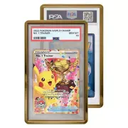 GradedGuard PSA Gold Metallic Case for Graded Sports, Pokemon & TCG Cards