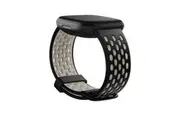 Fitbit Versa 3/Sense Smartwatch Sport Band Black/White - Small [FB174SBBKWTS]