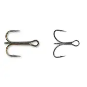 Mustad KVD Elite Round Hook 1X Black Nickel