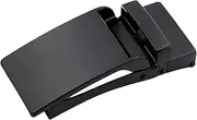 [Generic] Rectangle Automatic Ratchet Buckle for 30-31mm Belt, Business Casual Mens Belt Buckle Head Replacement Metal Belt Buckle