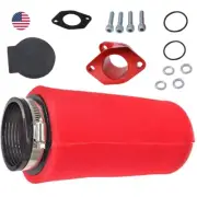 New Dual Stage Air Filter & Intake Boot for Yamaha Warrior 350 Wolverine 350