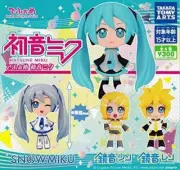 TAKARA TOMY Hatsune Miku Deformed All 4 Types Set Gachapon Capsule Toy Figure