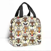 c592 Chip n Dale Children Lunch Bags Kids School Insulated Lunch Bag Portable Cooler Tote Food tbd592