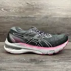 Asics GT-2000 10 Shoes Size 6.5 Grey Pink Running Sneakers Lace up Mesh