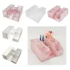 Dustproof False Eyelash Extension Storage Case Box Organizer w/ Tweezer Holder