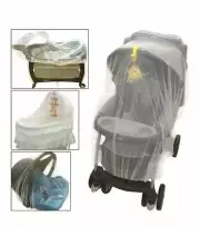 Stroller Mosquito Insect Net Baby Mesh Bug Shield Cover White For Croc N Frog