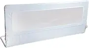 Safetots Extra Tall Bed Rail, White 140cm Wide x 60cm Tall, Toddler Bed Guard for Safety, Secure Child Bed Rail