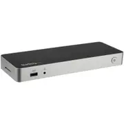 StarTech.com USB C Dock - 4K Dual Monitor HDMI & DisplayPort USB Type-C Docking Station