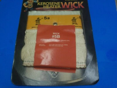 NEW KEROSENE HEATER REPLACEMENT WICK # 5B - Pins , KERO SUN , TOYOSET W14