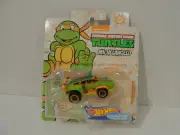 MICHELANGELO 2020 HOT WHEELS STUDIO CHARACTER CARS TMNT MIX B NEW RELEASE 3/5