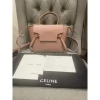 在飛比找蝦皮購物優惠-Celine nano belt bag 煙燻玫瑰粉