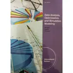 DATA ANALYSIS, OPTIMIZATION, AND SIMULATION, MODELING