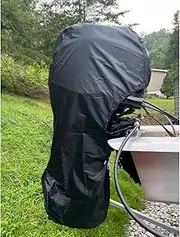 FLYMEI Motor Cover, Full Outboard Engine Cover, Waterproof Boat Motor Cover
