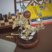 11" Vintage Decor Orrery Art Masterpiece Antique Decor, A Luxury Artwork