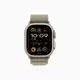 Apple Watch Ultra 2 49mm 鈦金屬錶殼搭配橄欖色高山錶環M-GPS+行動網路版