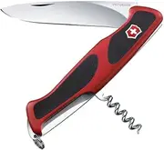 Victorinox 0.9523.C Swiss Army Knife Ranger Grip 52, Red/Black, 130mm
