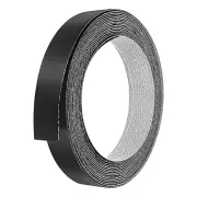 Edge Banding 1-1/8"x24.6ft, Pre-glued Edging Trim Iron-on Edge Banding, Black
