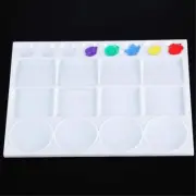1PC Plastic Acrylic Student Art Painting Tool Pallet Pigment Box Palette
