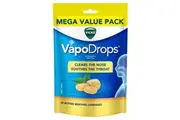 Vicks VapoDrops Butter Menthol 42 Lozenges - Cough & Cold