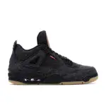 NIKE AIR JORDAN 運動鞋 LEVI'S 4 BLACK DENIM TAG: LEVIS® 新品 AO01