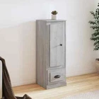 vidaXL Highboard Grey Sonoma 36x35.5x103.5 cm Engineered Wood HEE