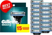 Mach3 Men's Razor Blade Refills, 15 Count