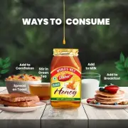 100% Indigenous Dabur Honey 1kg Packed with Antioxidants & Natural Minerals